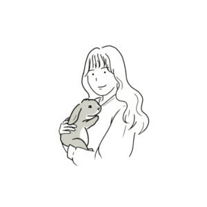 鴻巣のマツエクサロン「アイデザイン ツツ.」代表オーナーのイラスト