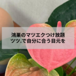鴻巣のマツエクつけ放題サロン ツツ.での施術イメージ